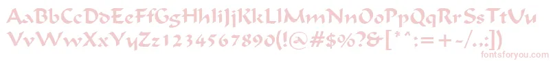 IgnaciousRegular Font – Pink Fonts