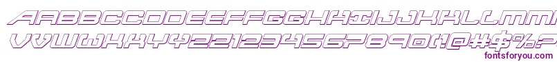 Atlantia3Dital2 Font – Purple Fonts