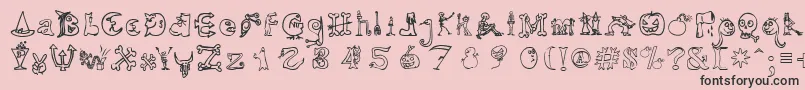 Más sobre la fuente HalloweenUnregistered fuente HalloweenUnregistered – Fuentes Negras Sobre Fondo Rosa