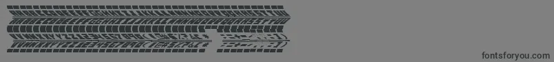 RenaultTyreTypeUrban Font – Black Fonts on Gray Background
