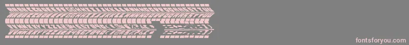 RenaultTyreTypeUrban Font – Pink Fonts on Gray Background