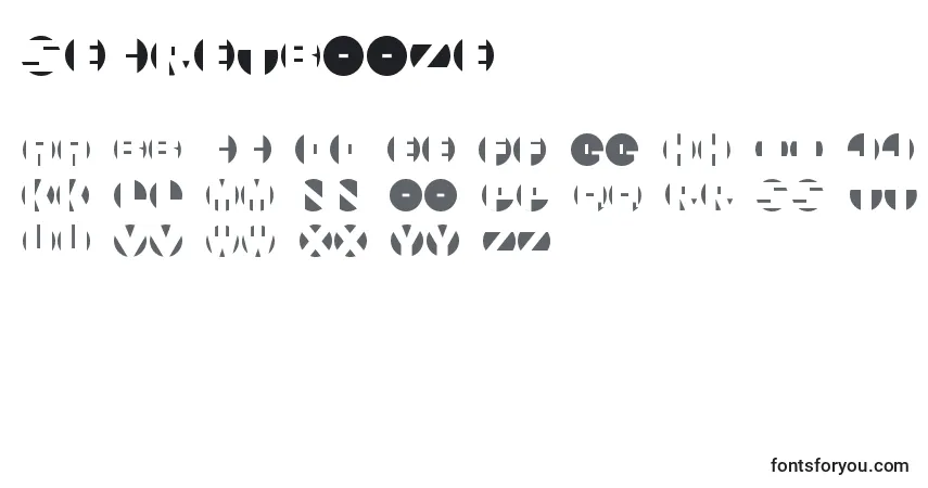 Schriftart SecretBooze – Alphabet, Zahlen, spezielle Symbole