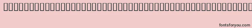 FizzoMedium-Schriftart – Schwarze Schriften auf rosa Hintergrund