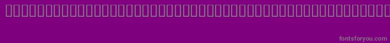 FizzoMedium Font – Gray Fonts on Purple Background