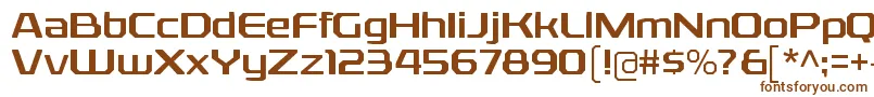 Шрифт RexliargRegular – коричневые шрифты