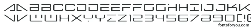 Шрифт Bansheepilotexpand – геометрические шрифты