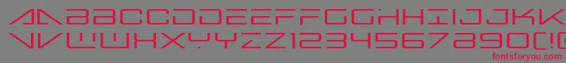 More about Bansheepilotexpand Font Bansheepilotexpand Font – Red Fonts on Gray Background