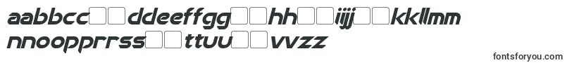 Шрифт ChromiaBoldItalic – эсперанто шрифты