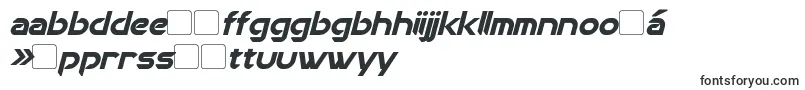 Czcionka ChromiaBoldItalic – czcionki joruba