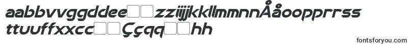 Police ChromiaBoldItalic – polices ouzbeks