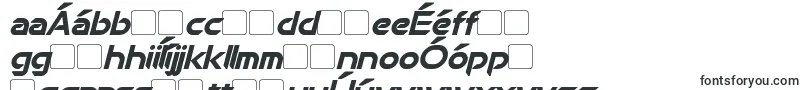 ChromiaBoldItalic-Schriftart – gälische Schriften
