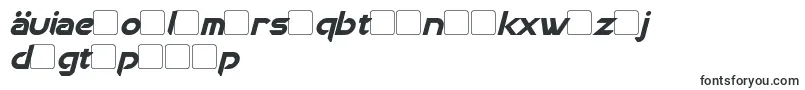 Czcionka ChromiaBoldItalic – amharskie czcionki