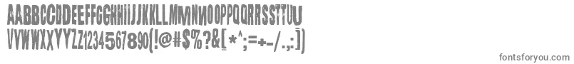Lugosi-Schriftart – Graue Schriften