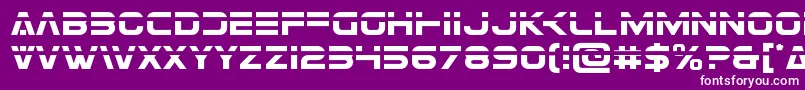 More about Eurofighterlaser Font Eurofighterlaser Font – White Fonts on Purple Background