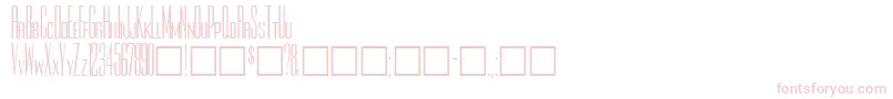 Rothmanplain Font – Pink Fonts on White Background