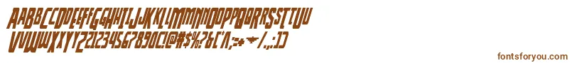 Thunderhawkdropcondital Font – Brown Fonts