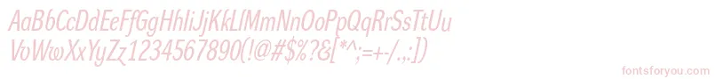 DynagroteskrcItalic Font – Pink Fonts