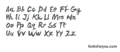 Обзор шрифта Levirebrushed