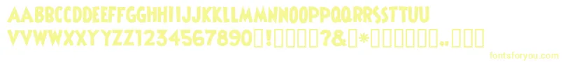 Shermlocksolid Font – Yellow Fonts