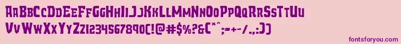 More about Demonpriestexpand Font Demonpriestexpand Font – Purple Fonts on Pink Background