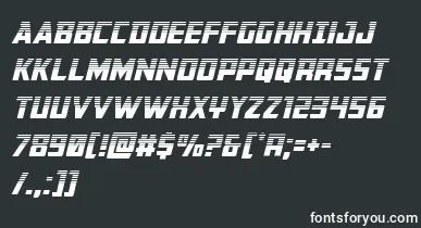 Buchananhalfital font – white Fonts