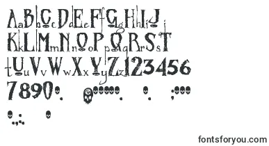 Zombified font – fancy Fonts