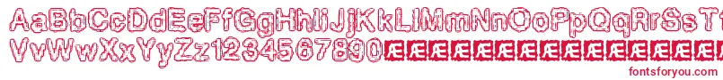 PixelKrudBrk Font – Red Fonts