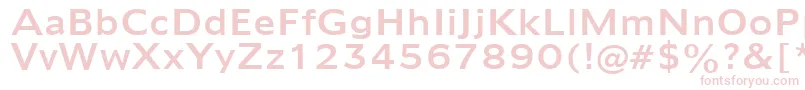 Humanist970Bt Font – Pink Fonts on White Background