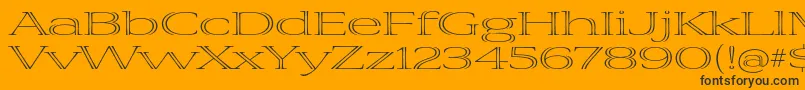 Más sobre la fuente VivastdLightextraextended fuente VivastdLightextraextended – Fuentes Negras Sobre Fondo Naranja