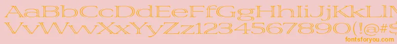 Más sobre la fuente VivastdLightextraextended fuente VivastdLightextraextended – Fuentes Naranjas Sobre Fondo Rosa