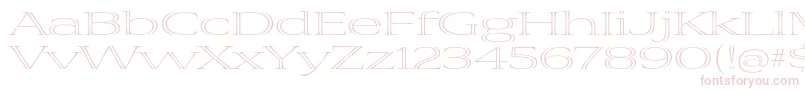 VivastdLightextraextended Font – Pink Fonts