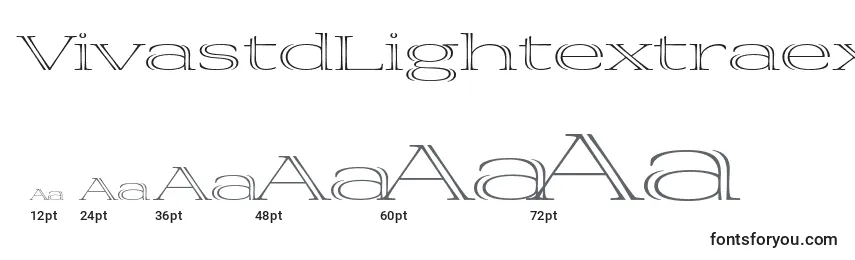 VivastdLightextraextended Font Sizes