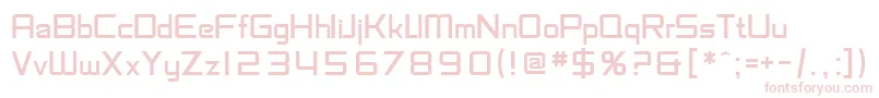 SfChaerilidae Font – Pink Fonts on White Background