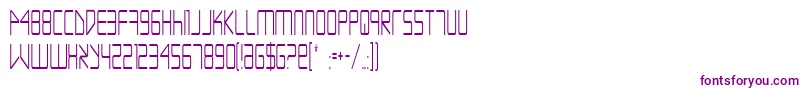 fuente EscapeArtistCondensed – Fuentes Moradas