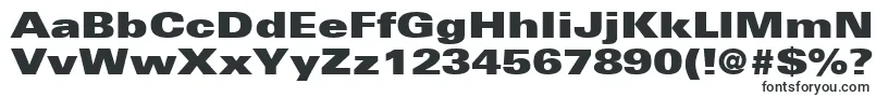 UniversLt93ExtraBlackExtended Font – Tall Fonts