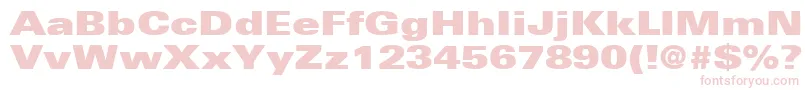 UniversLt93ExtraBlackExtended Font – Pink Fonts