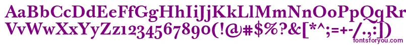 BaskervilleTenProBold Font – Purple Fonts