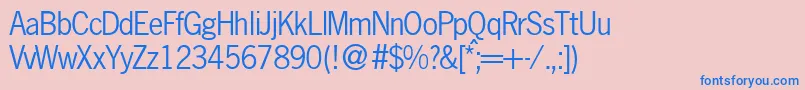 En savoir plus sur la police NobbigothikdbNormal Police NobbigothikdbNormal – polices bleues sur fond rose
