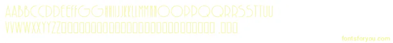 SolarRegular Font – Yellow Fonts