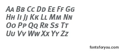 MetaboldcapscItalic Font