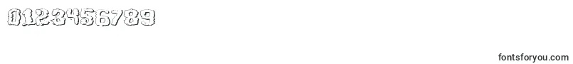 TussleExpandedOutline Font – Fonts for Numbers and Digits