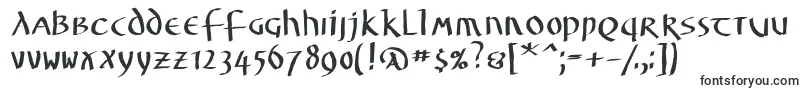 Шрифт Unzialuslatinus – шрифты для Instagram