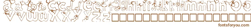 More about RypChc Font RypChc Font – Brown Fonts on White Background