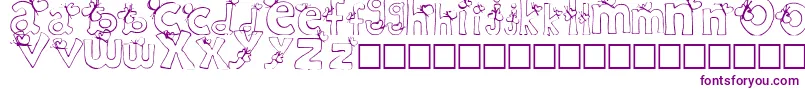 Weitere Informationen zur RypChc-Schriftart RypChc-Schriftart – Violette Schriften