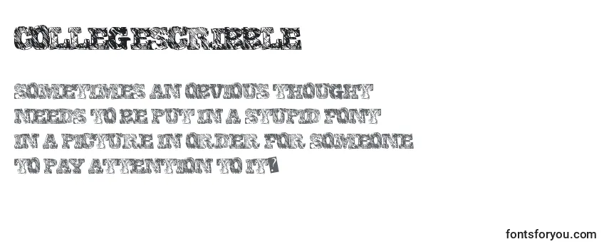 Collegescribble Font