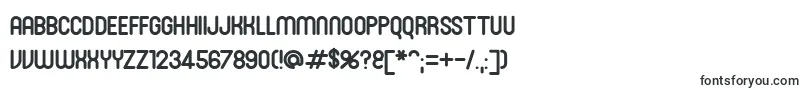SanasoftRoni.Kz-fontti – Fontit aakkosjärjestyksessä