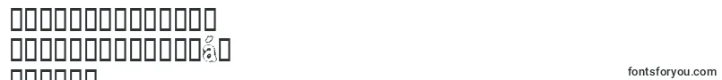 フォントBullOutline – ビルマ語の文字