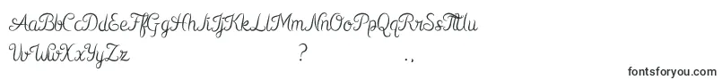 Шрифт Kurnia – надписи красивыми шрифтами