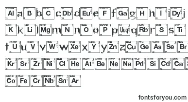 HeartBreakingBad font – Fonts Periodic Table