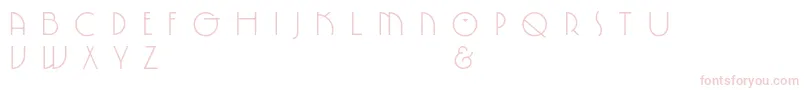 SpringgardenPl Font – Pink Fonts on White Background